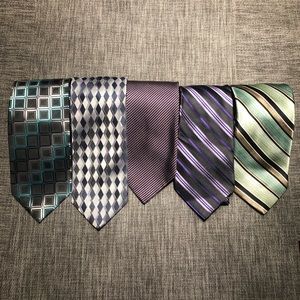Lot of 5 designer ties!